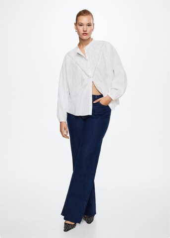 MANGO Blus 'aura' i vit