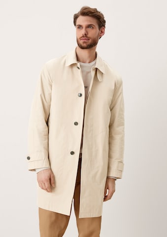 Manteau mi-saison s.Oliver en beige : devant