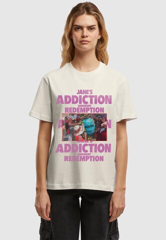 Merchcode Shirt 'Jane's Addiction - Imminent Redemption' in Beige: Vorderseite