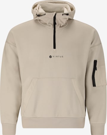 Virtus Sweatshirt in Beige: Vorderseite