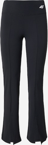 juoda 4F Prigludęs Sportinės kelnės: priekis
