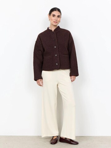 Soyaconcept Gebreid vest 'SC-Shaima 1 Chocolate jasje' in Bruin