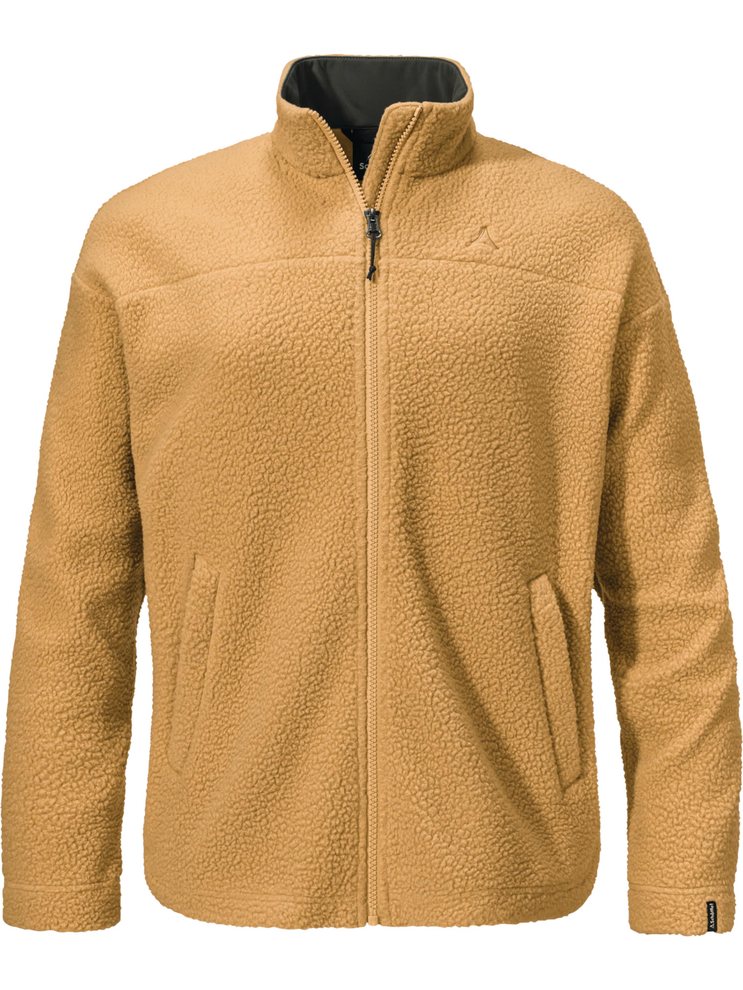 Veste en polaire fonctionnelle 'Purga' Schöffel en marron : devant