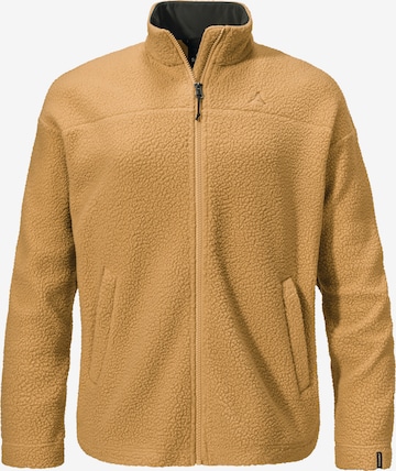 Schöffel Funktionsfleecejacke 'Purga' in Braun: Vorderseite