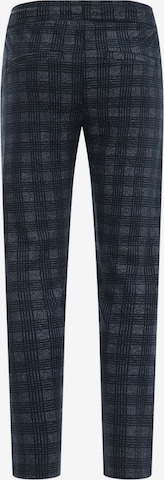 WE Fashion Slimfit Broek in Blauw