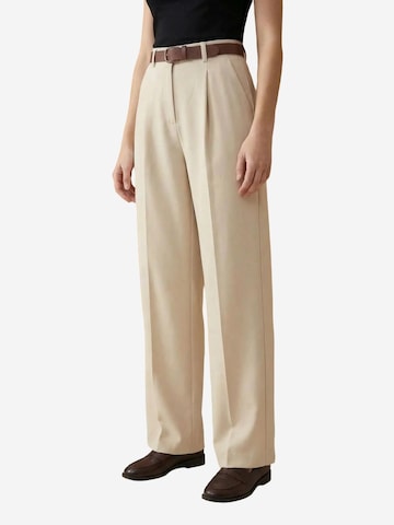 My fashionWide Leg/ Široke nogavice Hlače - bež boja