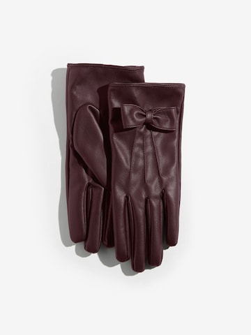 love & roses Handschuhe in Rot