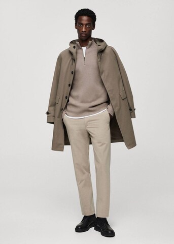 MANGO MAN Sweater 'Luxusp' in Grey