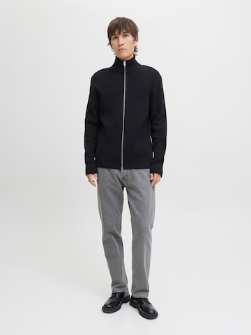 JACK & JONES Cardigan 'JJEPERFECT' i sort