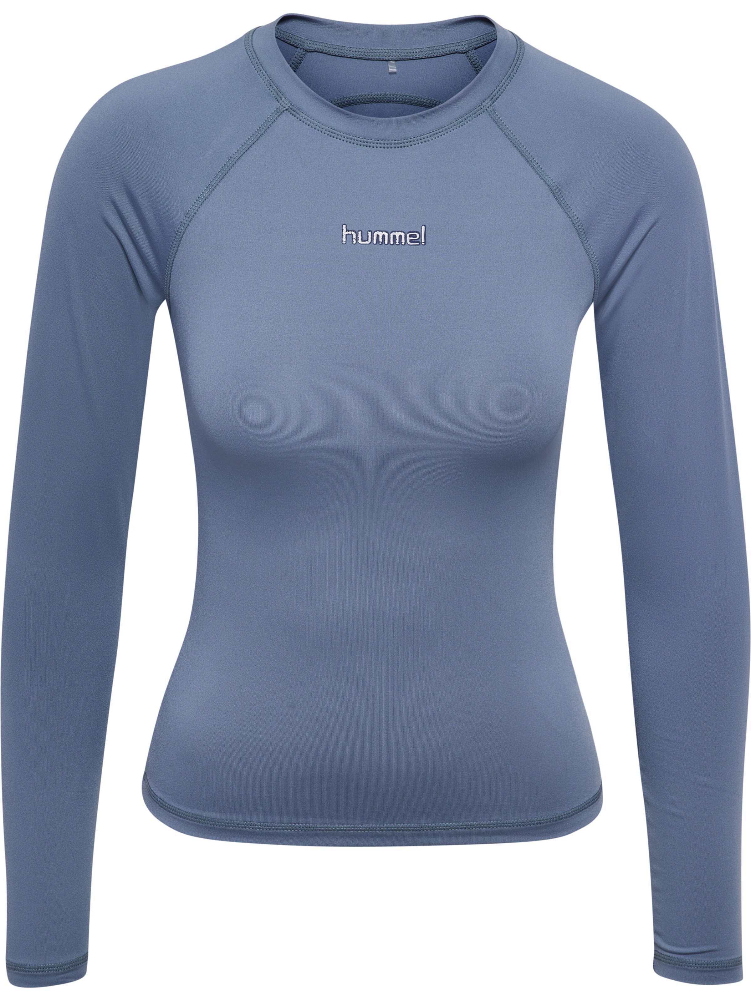 T-shirt fonctionnel Hummel en bleu : devant