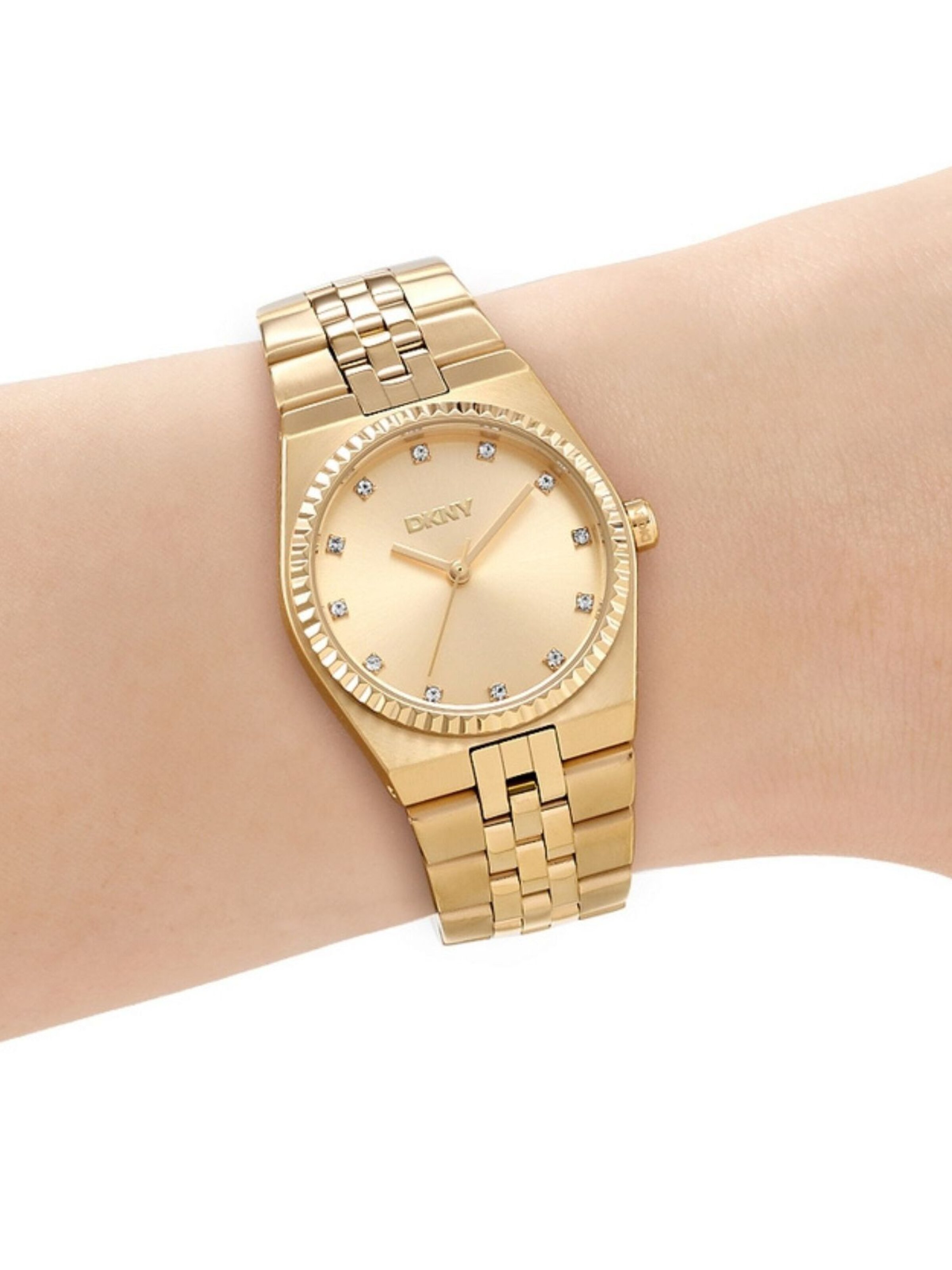 DKNY Analog watch in Gold: front