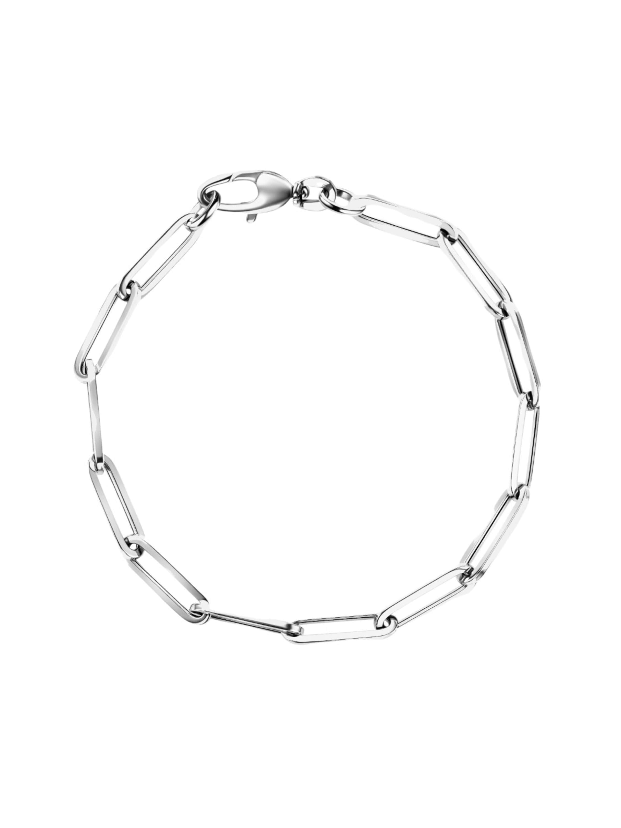 DIAMANT LETERNEL - Pulsera 'Armband aus 750 Weißgold' en plata: frente