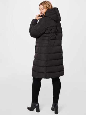 ABOUT YOU Curvy Winter Coat 'Ines' in Black