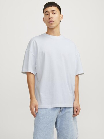 JACK & JONES T-shirt 'Milos' i vit: framsida