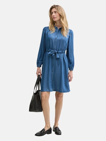 TOM TAILOR Kleid in Blau