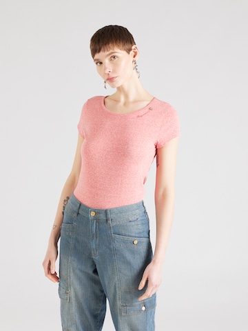 T-shirt 'MINTT' Ragwear en rose : devant