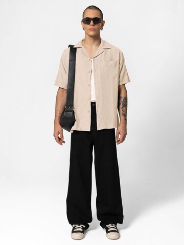 Comfort fit Camicia 'Bellevue' di VAMOS CLO in beige