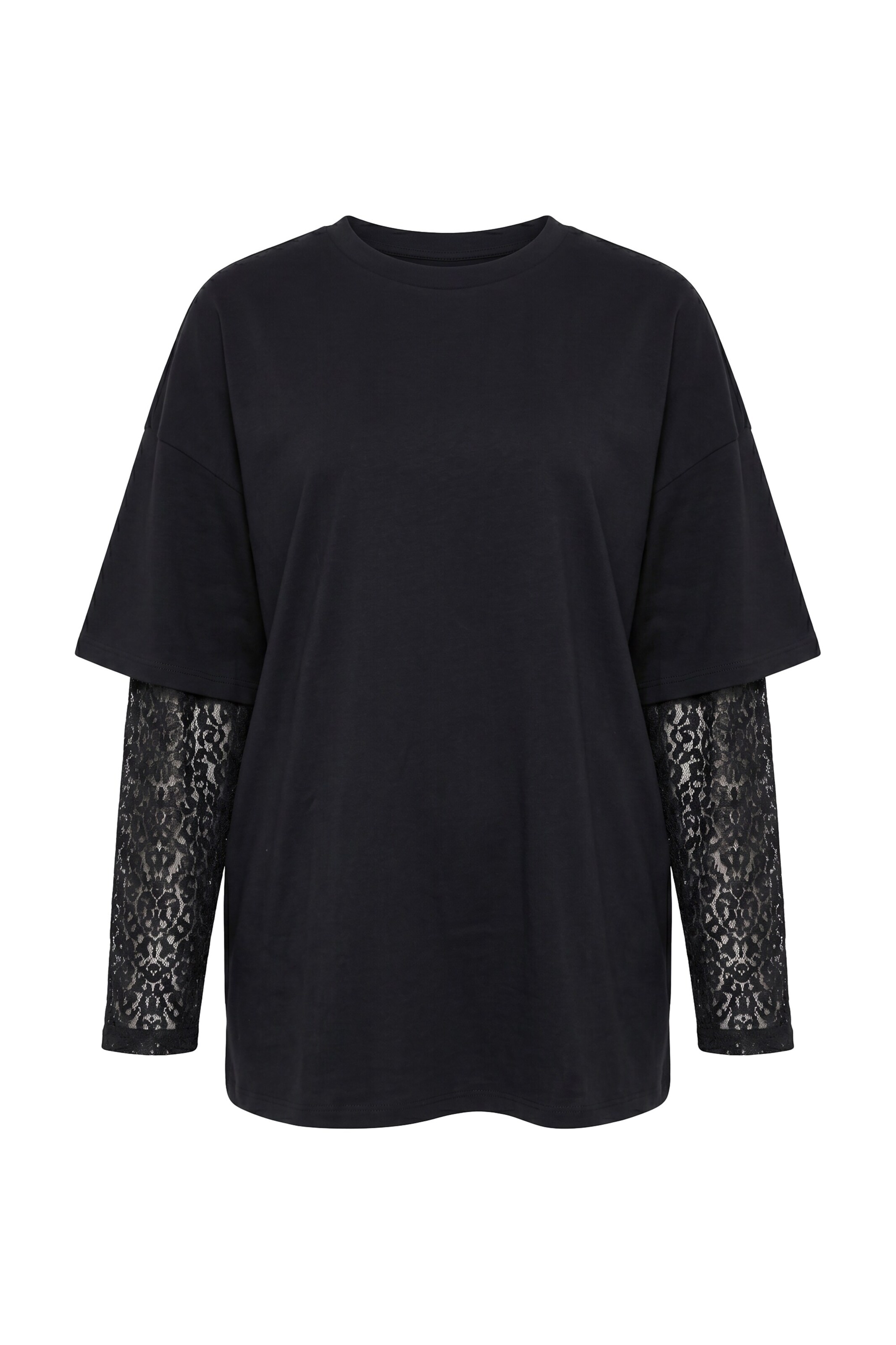 Studio Untold Shirt in Black: front