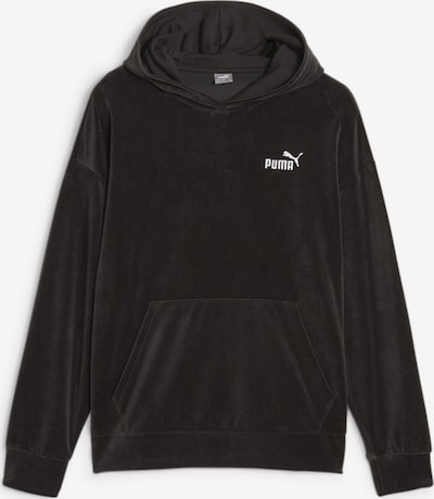 PUMA Sweatshirt i svart / vit, Produktvy