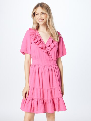 Neo Noir Dress 'Erika' in Pink: front