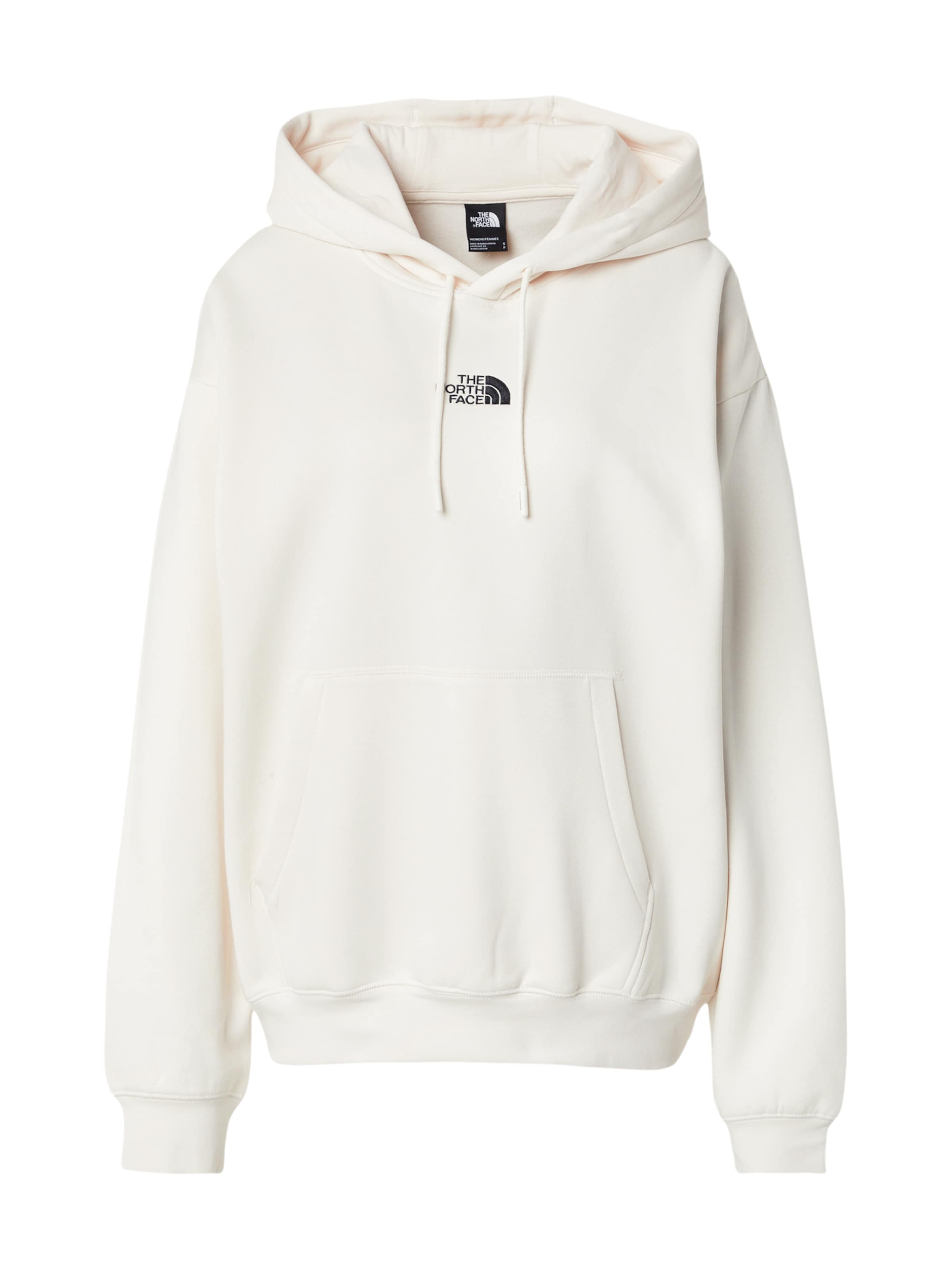 THE NORTH FACE Μπλούζα φούτερ 'ESSENTIAL' σε λευκό: μπροστά