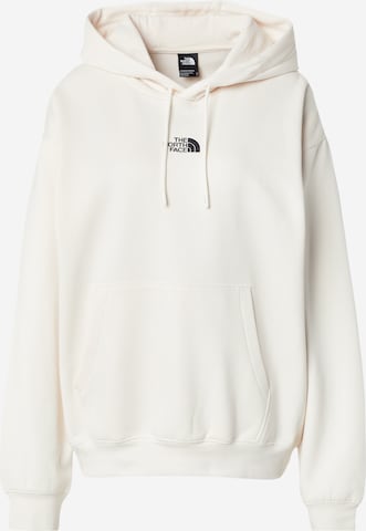 Bluză de molton 'ESSENTIAL' de la THE NORTH FACE pe alb: față
