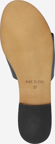 NINE TO FIVE Mules in Black