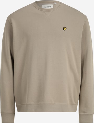 Bluză de molton de la Lyle & Scott Big&Tall pe bej: față