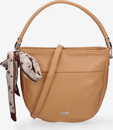 Sac bandoulière David Jones en orange : devant