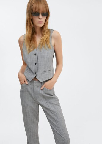 MANGO Tapered Hose 'Lyon' in Grau