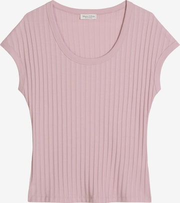 T-shirt Marc O'Polo en violet : devant