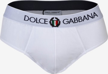 Slip DOLCE & GABBANA en blanc : devant