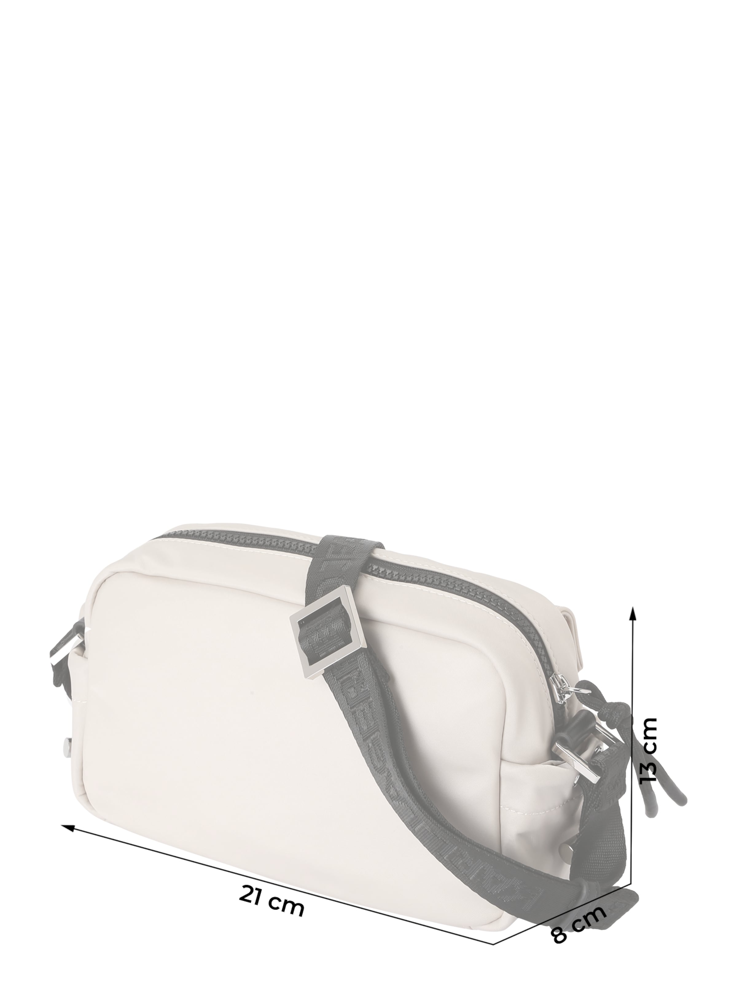 KARL LAGERFELD JEANS Axelremsväska i taupe / svart, Produktvy