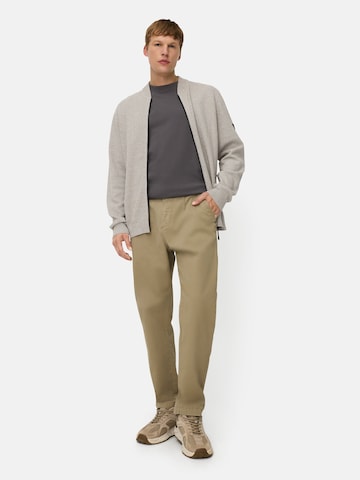 CAMEL ACTIVE Strickjacke mit Bomberkragen in Grau