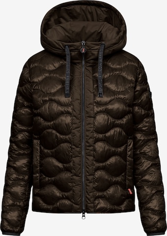 Frieda & Freddies Jacke in Braun: Vorderseite