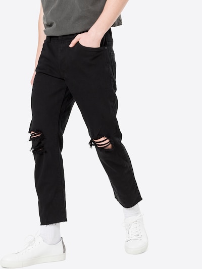 Cotton On Jeans i svart denim, På modell