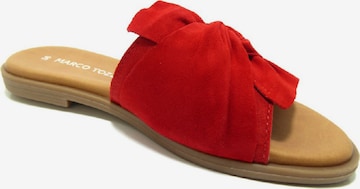 MARCO TOZZI Pantolette in Rot
