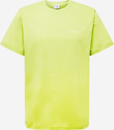Tricou 'Etienne' NN07 pe verde limetă / alb, Vizualizare produs