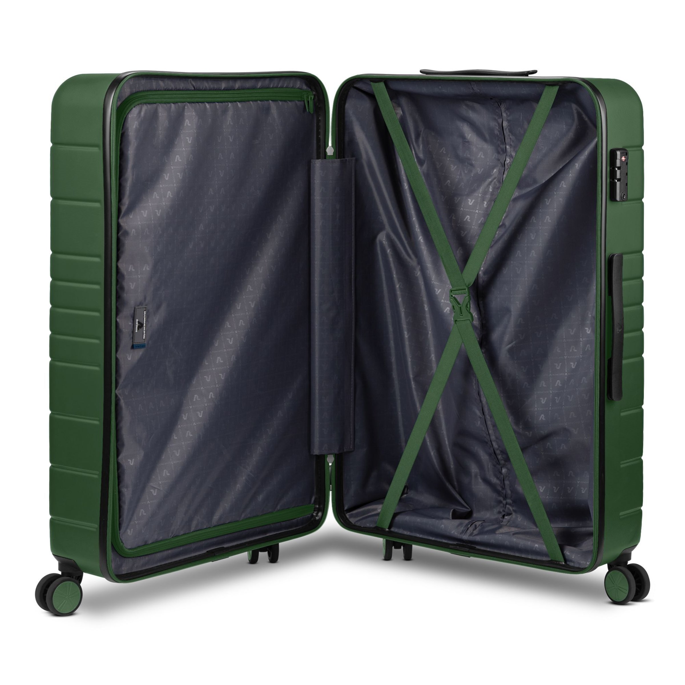 Roncato Suitcase Set 'Baseliner' in Green
