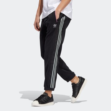 ADIDAS ORIGINALS Regular Pants 'Polar Fleece' in Black