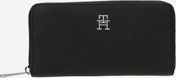 juoda TOMMY HILFIGER Piniginė: priekis