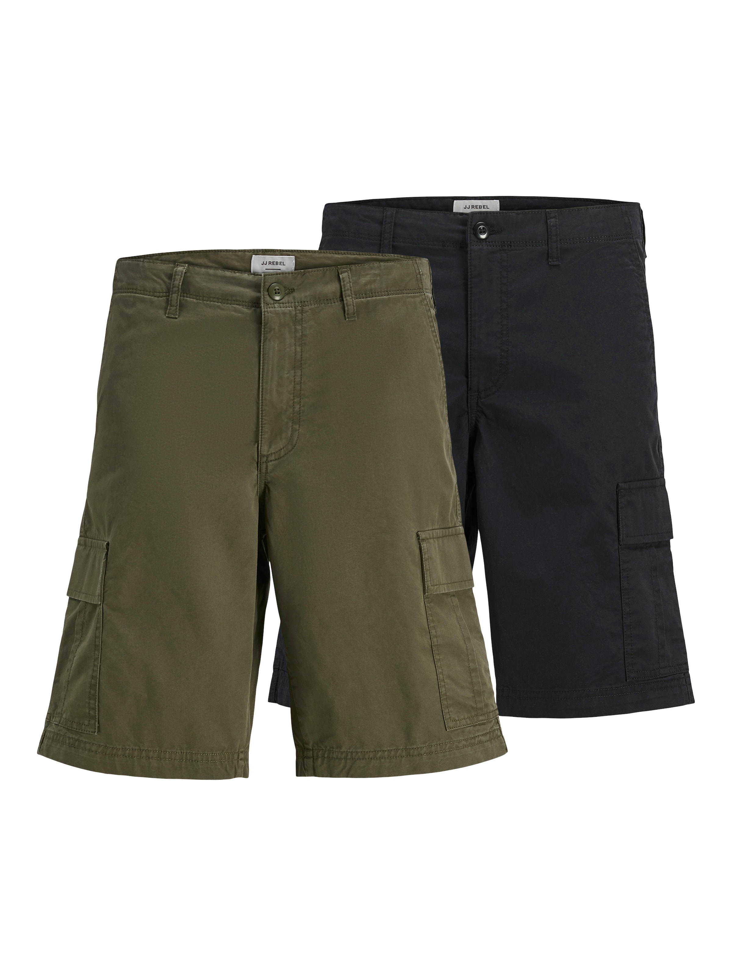 JJ Rebel Cargobroek 'JREBCARLOS' in Groen: voorkant