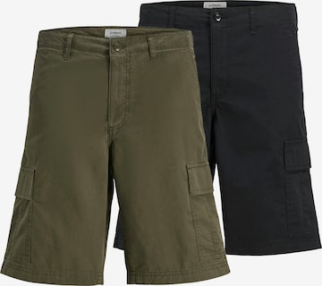 JJ Rebel Normalny krój Bojówki 'JREBCARLOS' w kolorze zielony: przód