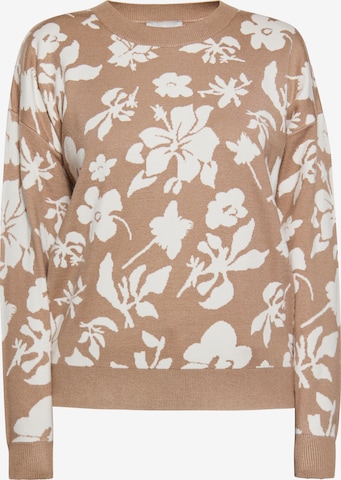 Pullover di Usha in beige: frontale