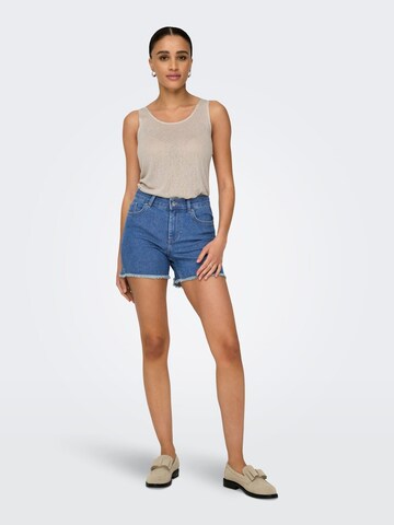 ONLY Slimfit Shorts in Blau