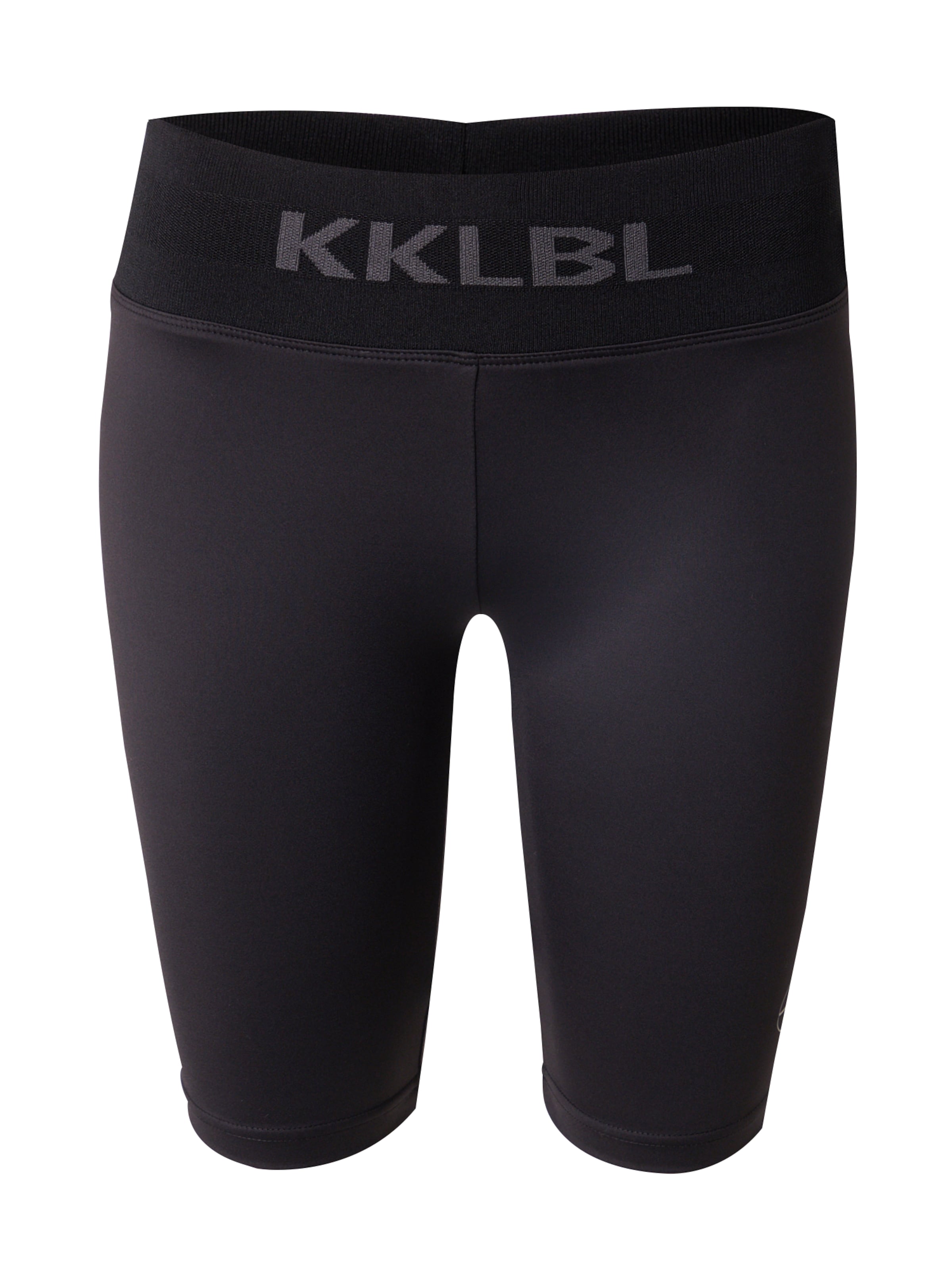 Skinny Leggings 'KKLBL' Karo Kauer en noir : devant