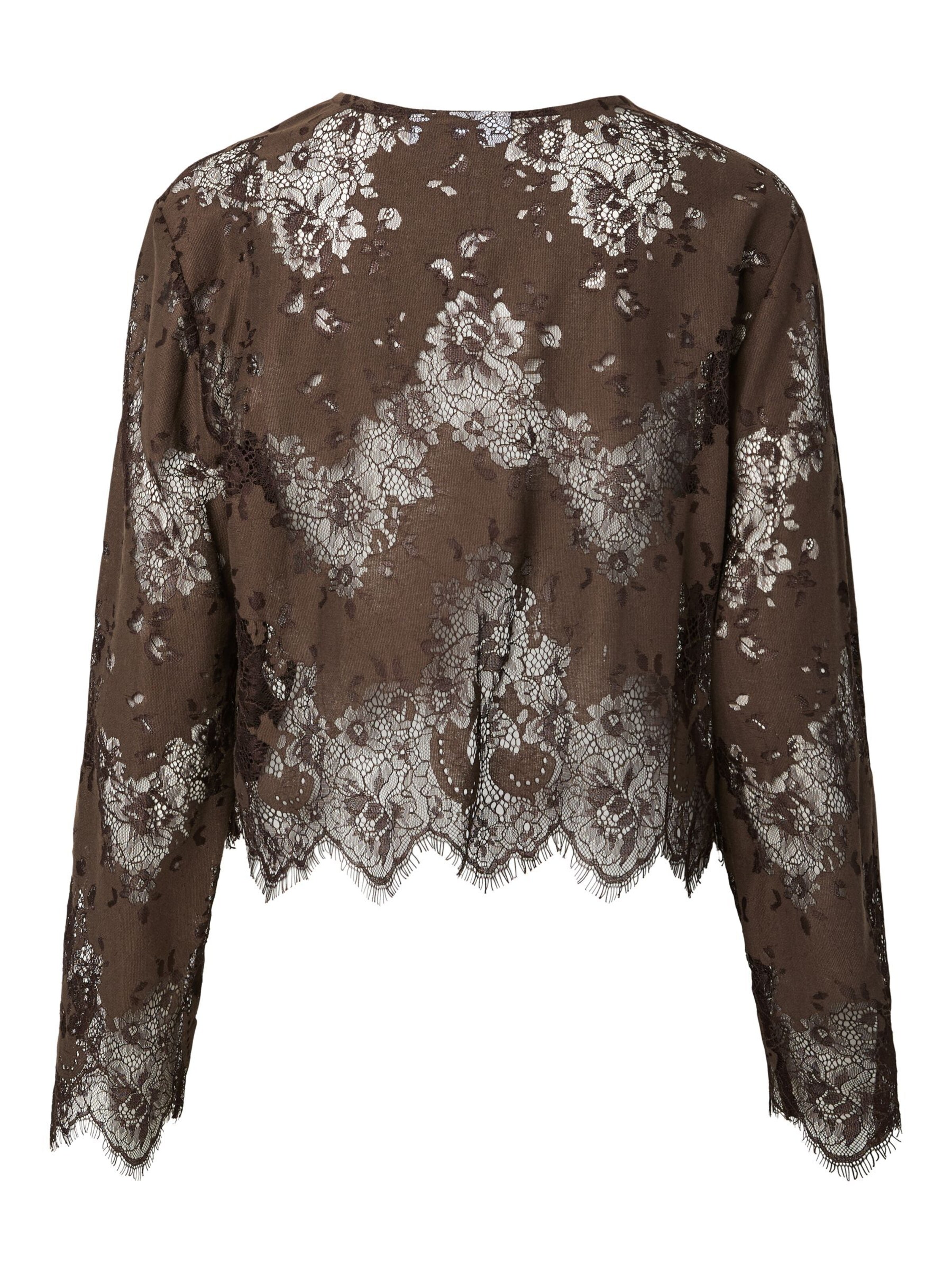 PIECES - Blusa 'PCNorinne' en marrón