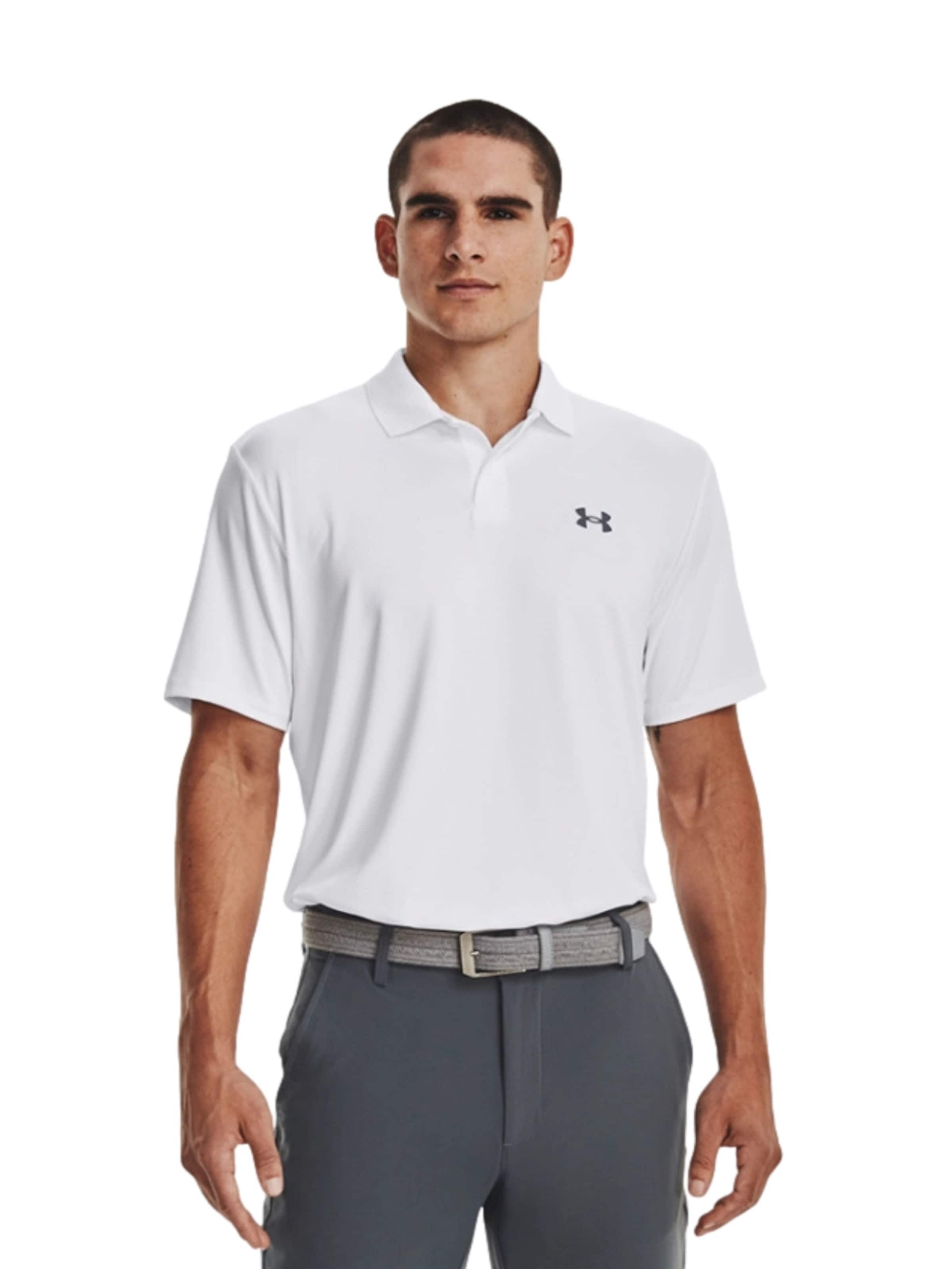 T-Shirt 'Matchplay' UNDER ARMOUR en blanc : devant