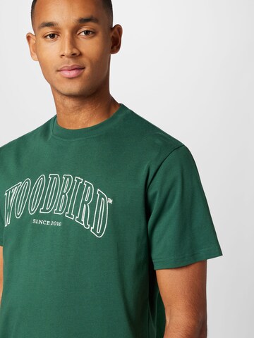 Woodbird Shirt 'Rics' in Green