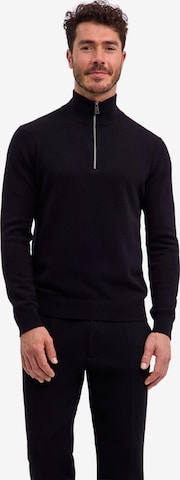 FALKE Pullover 'Pure Cashmere' in Schwarz: Vorderseite